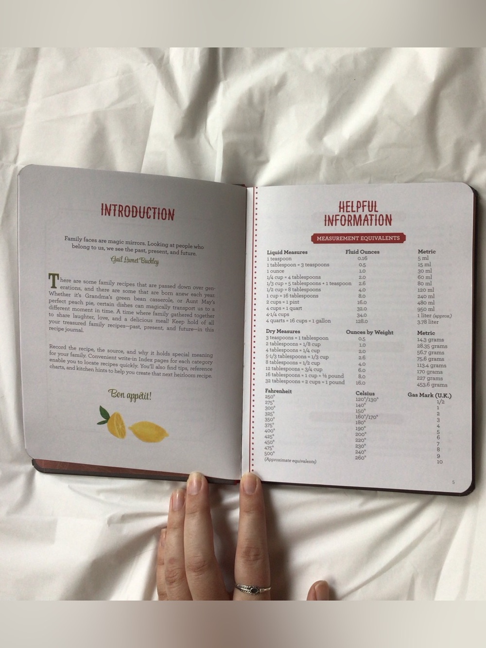 Our Family Recipes Cookbook Journal — - Picture 3 of 4
